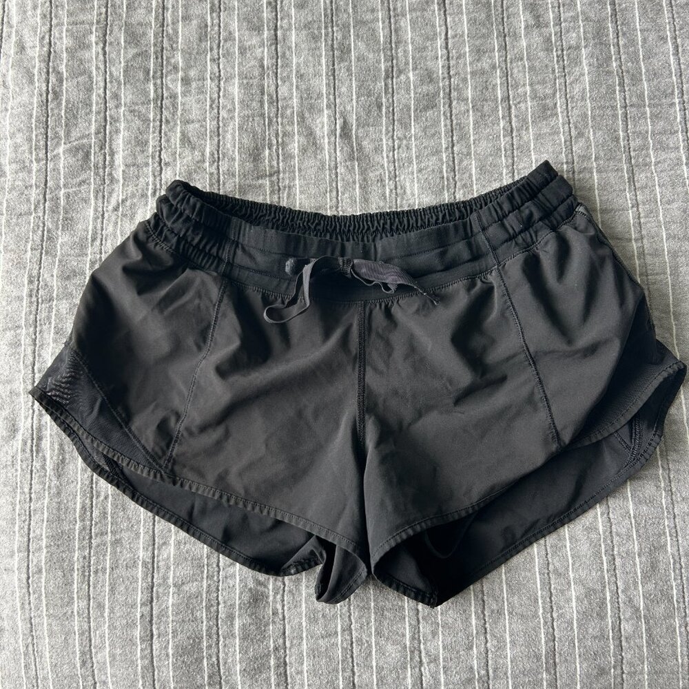 Lululemon Black Running Shorts – Size 4